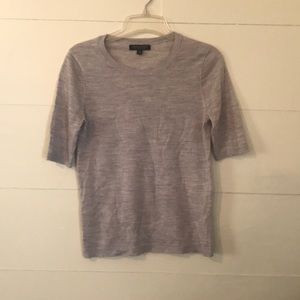 Banana Republic merino wool short sleeved sweater